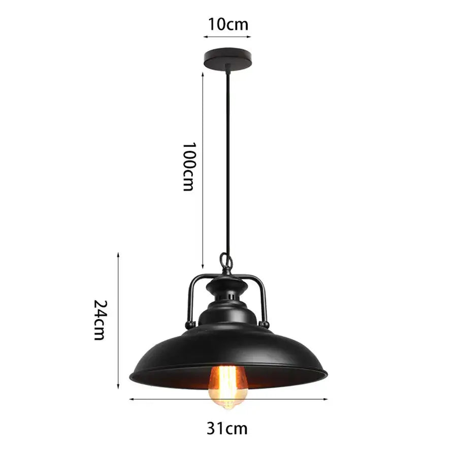 Industrial black iron pendant lights with matte finish and exposed edison bulb ideal for kitchen decorbites industrial iron pendant