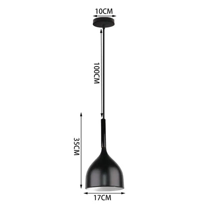 Black matte aluminum industrial aluminium pendant light with sleek cylindrical stem for kitchen wood accents decorbites industrial aluminium pendant