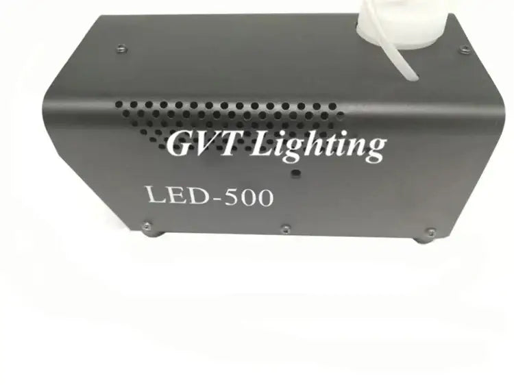 Industrial black metal 500w wireless fog machine with led-500 fog machine and white reservoir cap for party decor