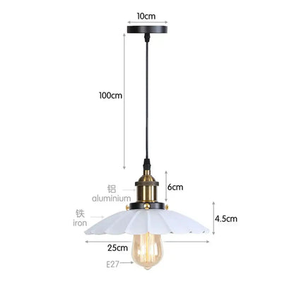 Industrial black white and copper iron pendant light with brass hardware and white fluted glass for dining room decorbites iron pendant