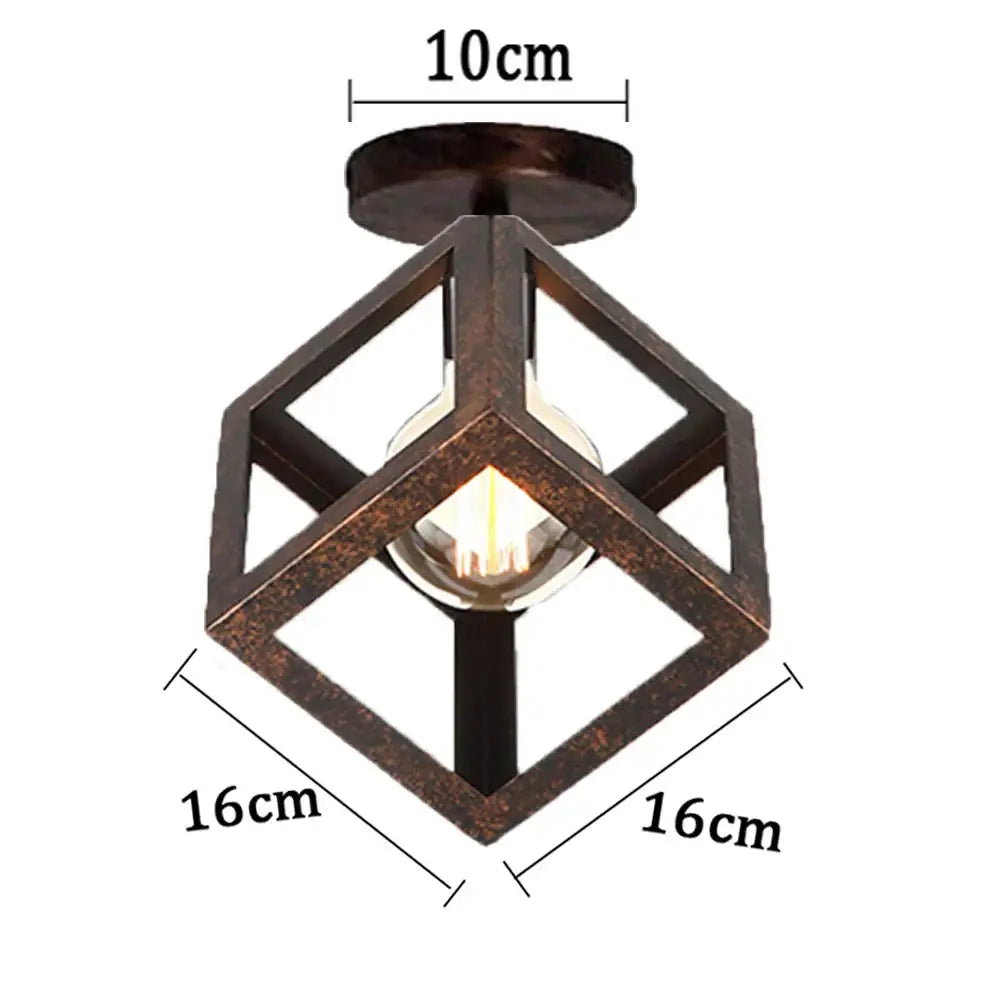 A rustic bronze-finished iron pendant light with a visible edison bulb for kitchen and dining room decorbites iron pendant