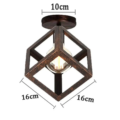 A rustic bronze-finished iron pendant light with a visible edison bulb for kitchen and dining room decorbites iron pendant