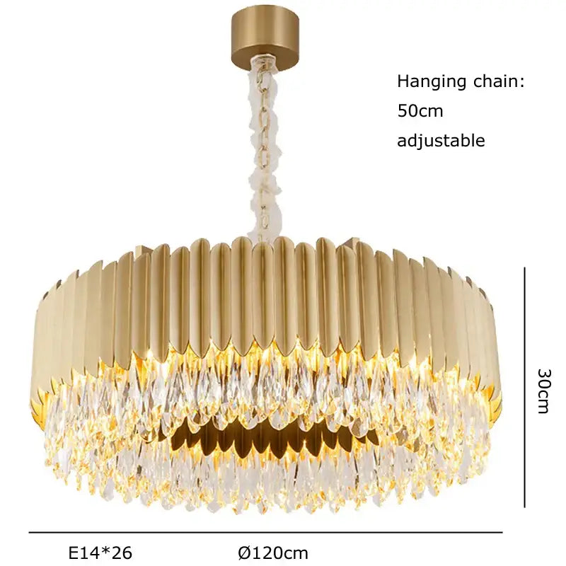 Luxury black crystal pendant lights with gold-toned fluted metal frame and cascading clear crystal droplets for dining decorbites black crystal ceiling