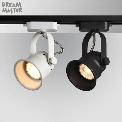Minimalist black matte led ceiling spotlight with adjustable arms featuring gu10 5w led for modern ceiling light