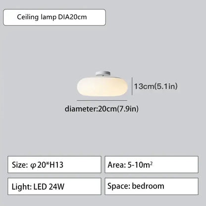 Minimalist frosted white glass pendant lamp with metallic base designed for bedroom lighting decorbites itka pendant lamp