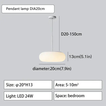 Minimalist frosted white glass pendant lamp with sleek oval shade and metallic stem for dining table decorbites itka pendant lamp