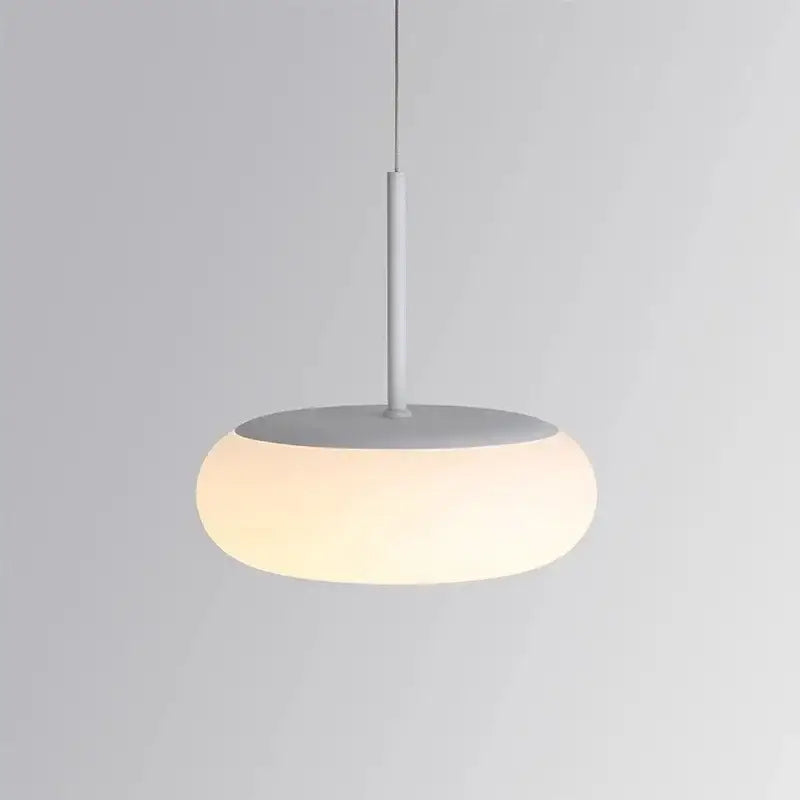 Minimalist oval white frosted glass big ball pendant lamp with matte gray metal fixture for living room decorbites big ball pendant