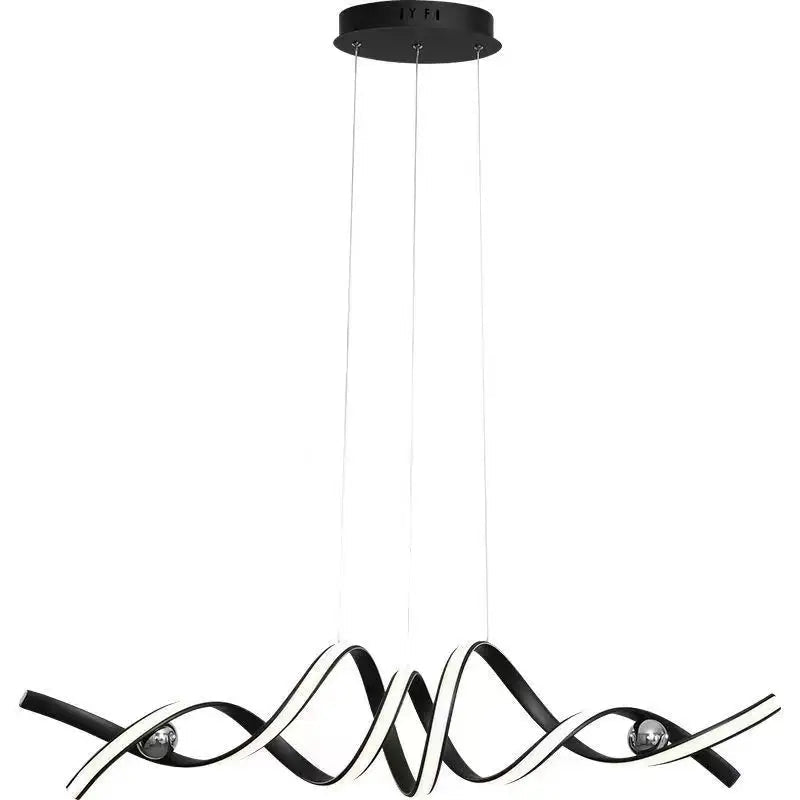 Minimalist White Linear LED Pendant Light - Decorbites