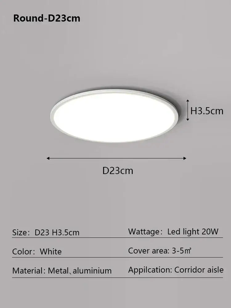 Minimalist white ultra thin led ceiling light with sleek metal and aluminum frame ideal for living room decorbites led ceiling