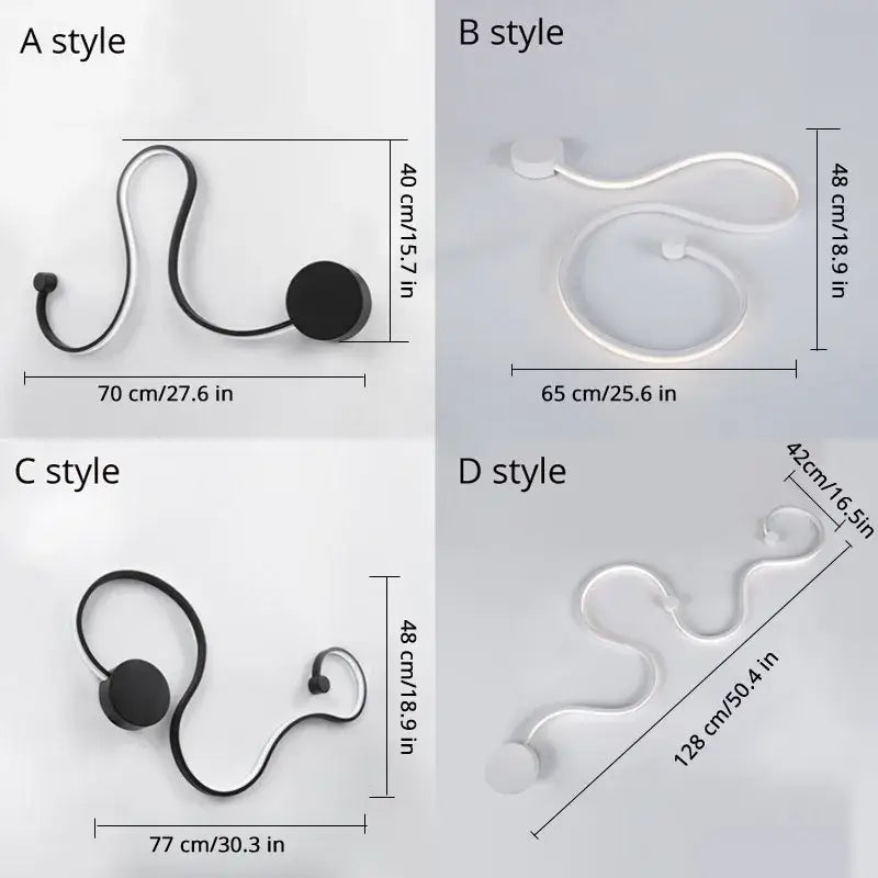 Modern abstract black iron body wall lamp with sleek minimalist black and transparent acrylic coat hooks for living room decorbites iron body
