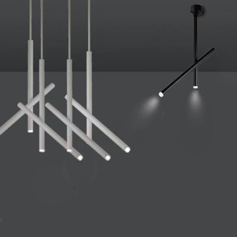 Modern Adjustable COB Aluminum Pendant Light