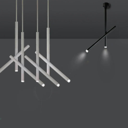 Modern Adjustable COB Aluminum Pendant Light