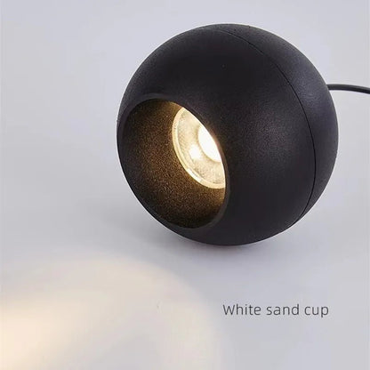 Modern Black Aluminum COB Pendant Light - Decorbites