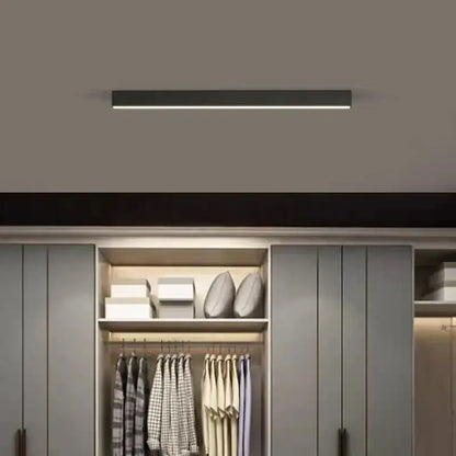Modern black and metallic decorbites led ceiling light with sleek matte finish for living room ceiling light decor