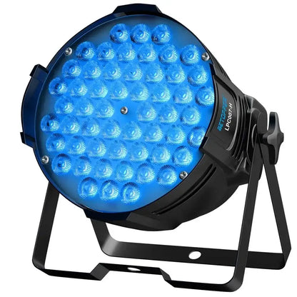 Modern black and purple led stage light lpc07-h with 48 blue leds in circular pattern for wedding decorbites big dipper