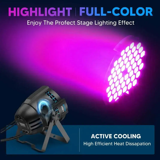 Modern black and purple led stage light with bright white leds emitting vibrant purple illumination for wedding decorbites big dipper