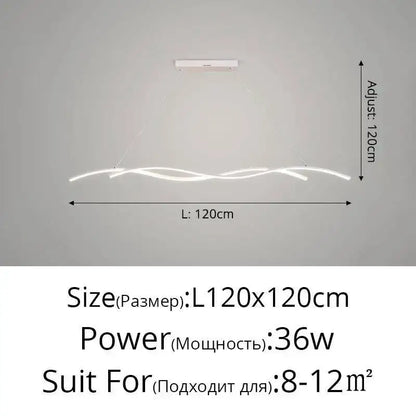 Modern black and white rectangular led pendant light with a sleek white led pendant light featuring adjustable height