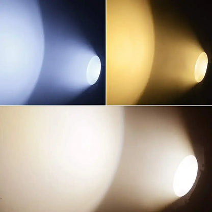 Modern black decorbites big dipper cob stage light emitting cool white warm yellow and neutral white beams