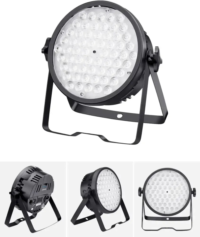 Modern black big dipper rgb led stage light with white led grid and adjustable mounting brackets for party decorbites decor