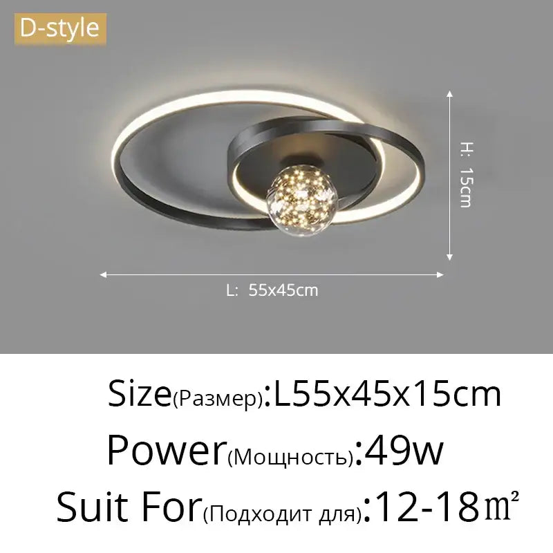 Modern black and chrome gypsophila chandelier with a central crystal globe for stylish living room decor by decorbites gypsophila chandelier