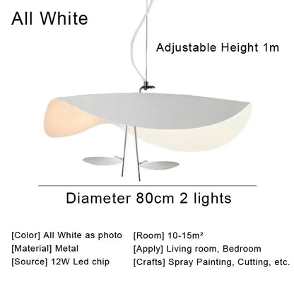 Modern black and gold decorbites lederam manta pendant light with sleek sculptural design and adjustable height for dining room decor