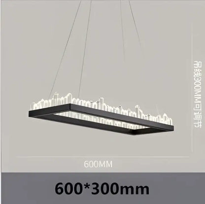 Modern black and gold crystal led pendant lights featuring sleek design with white led array for dining room decorbites crystal led chandelier