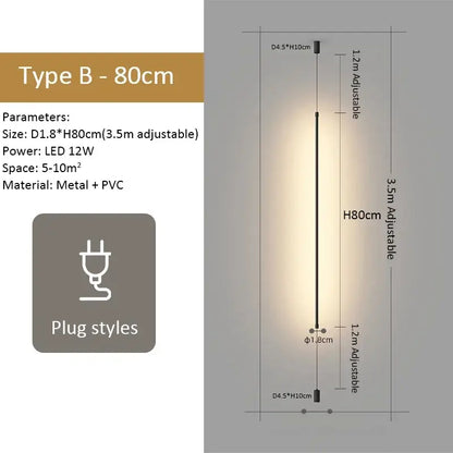 A sleek black modern led floor lamp with minimalist rods made of metal and pvc for dining room pendant light decorbites black modern