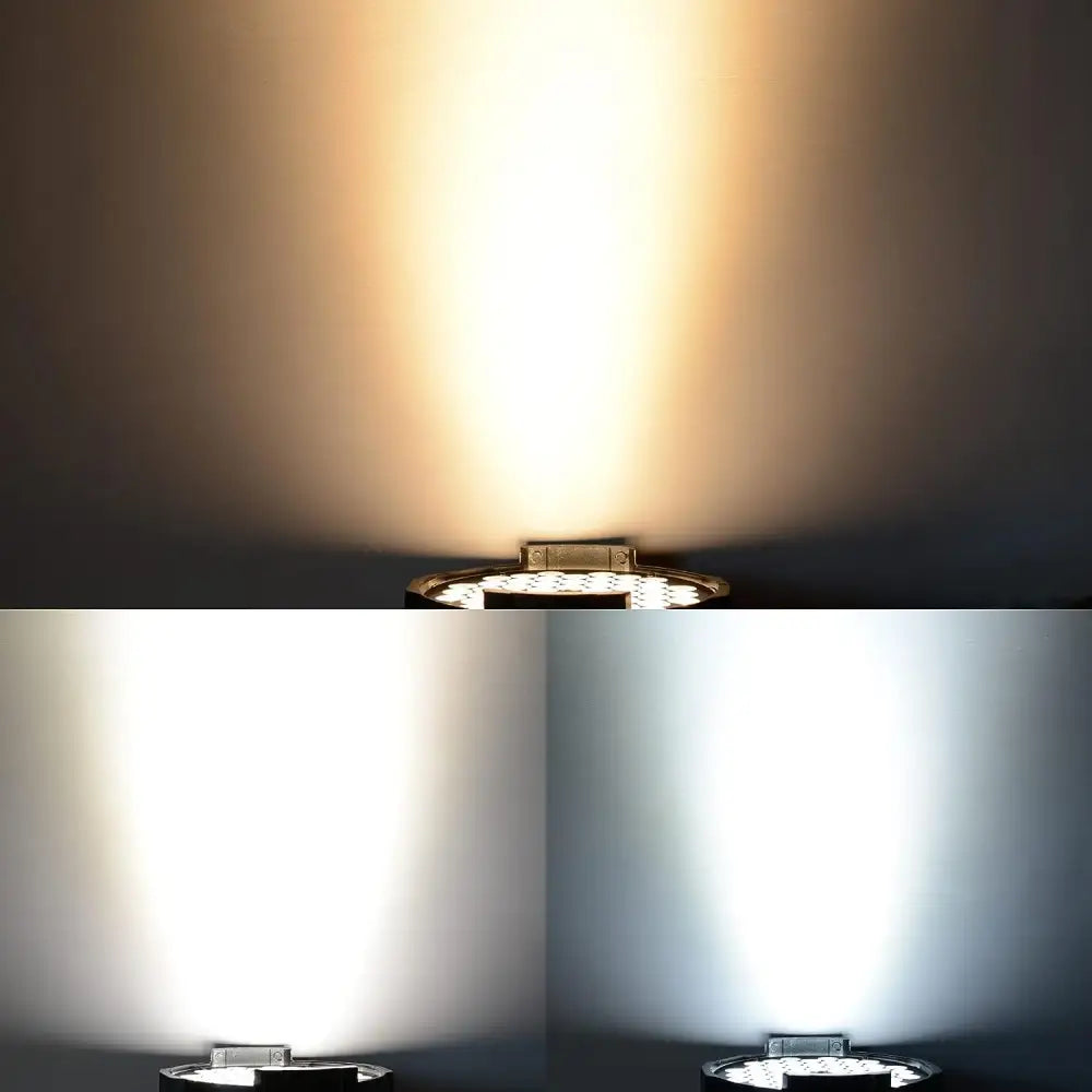 Modern black stage light set of 4 with circular recessed led fixtures and metallic finish for decorbites big dipper lighting