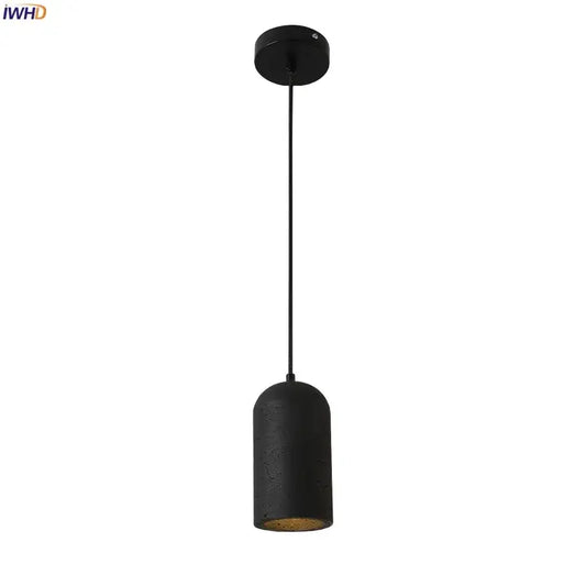 Modern black travertine led pendant lamp with textured matte finish and gold interior lining for kitchen decorbites black travertine