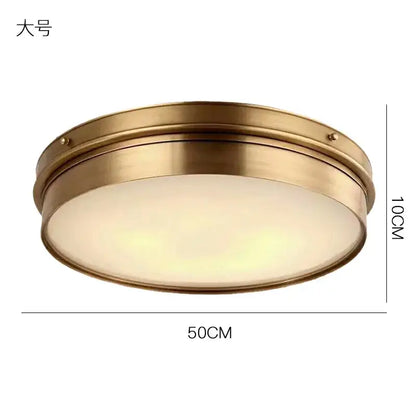 Modern brass led ceiling light with brass finish and frosted glass diffuser ideal for living room ceiling lights decorbites brass led