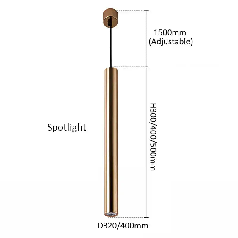 Adjustable brass cylindrical pendant light with modern design in decorbites gold led for dining room decorbites gold led pendant
