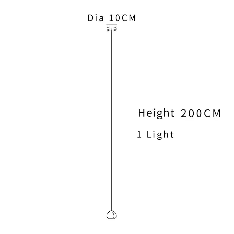 Minimalist decorbites crystal ball chandelier with 10cm diameter top and slender cord for modern living room lighting