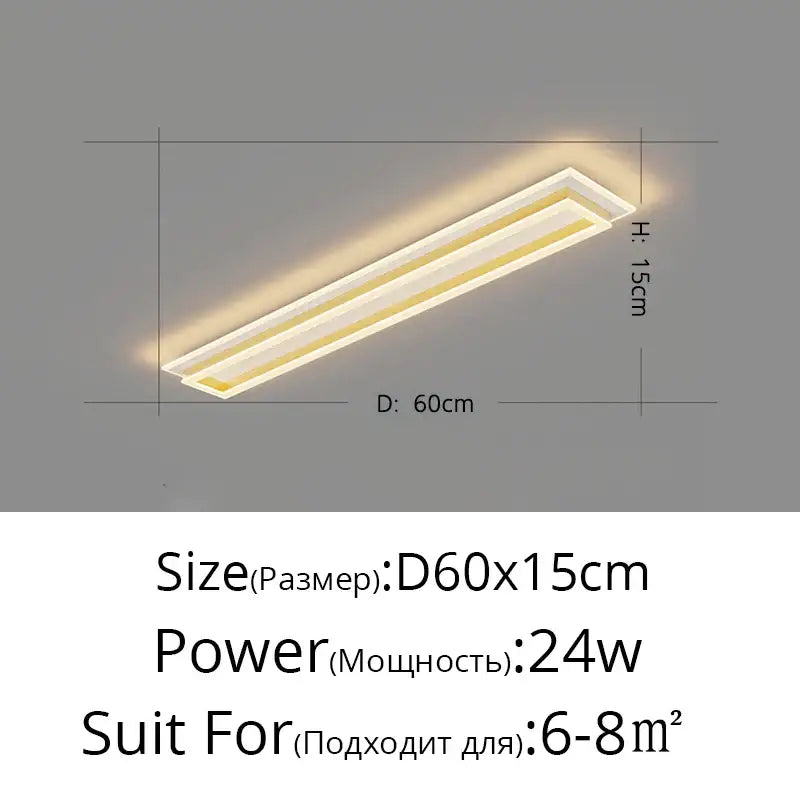Modern chrome and black rectangular dimmable led chandelier with sleek white frame and warm yellow illumination for living room decorbites dimmable led