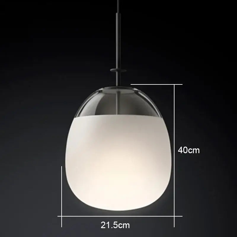 Modern chrome glass saucer led chandelier with frosted white glass globe and black metal stem for living room lighting