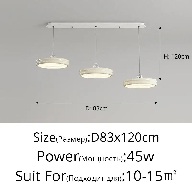 Modern circular pale yellow pendant light with sleek minimalist design for dining room decorbites circular modern chandelier