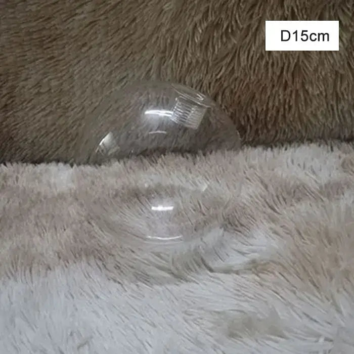 Modern clear plastic glass shade cover with silver cap for shade cover replacement in living room decor