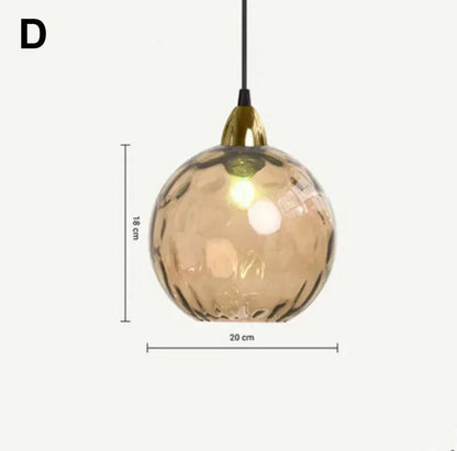 Modern Colorful Glass Pendant Light in Polished Chrome - Decorbites
