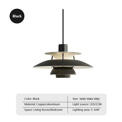Black layered pendant light with copper aluminum finish for modern colorful umbrella pendant light dining room decorbites colorful umbrella