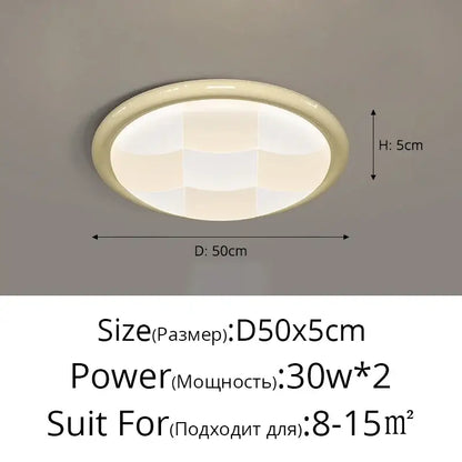Cream-colored oval recessed led ceiling light with smooth glossy finish and softly diffused bedroom lighting