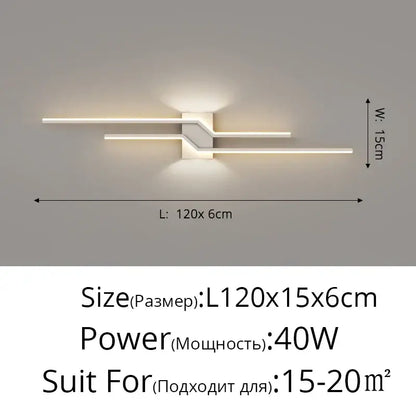 Modern white led wall lamp with sleek angular design and two horizontal light bars for decorbites led wall lighting