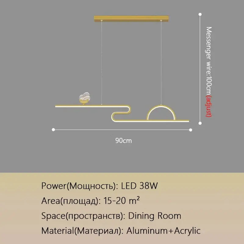 Modern gold butterfly chandelier dining room pendant light with sleek aluminum and acrylic led pendant by decorbites butterfly chandelier