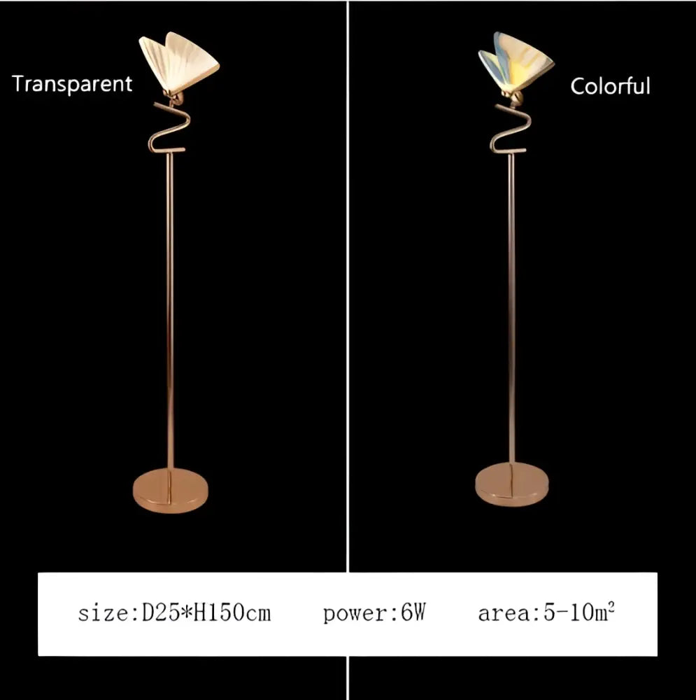 A slender gold-toned metal butterfly led pendant lamp with a curved base for modern bedroom staircase decorbites decor