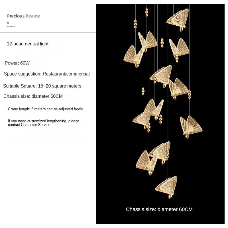 Modern gold butterfly pendant lamps featuring gold-colored butterfly-shaped pendant lights for luxury bedroom lighting decorbites butterfly pendant