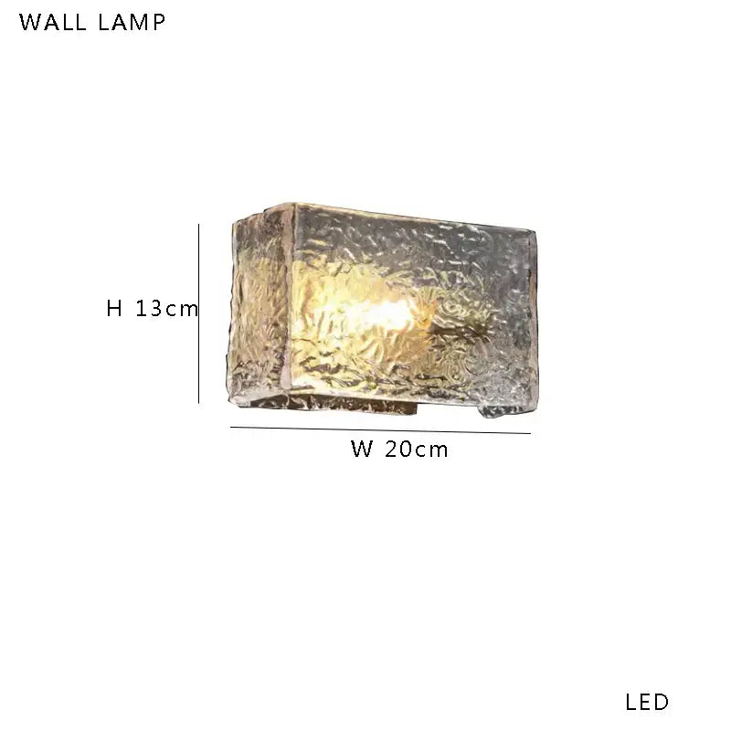Modern gold cascading crystal pendant lights featuring a rectangular wall lamp with textured translucent brown glass decorbites brown glass pendant