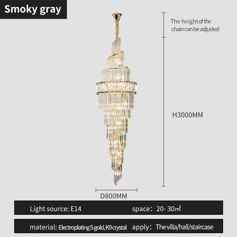 Modern gold crystal hollow chandelier with cascading crystal strands and electroplated finish for living room decorbites crystal hollow