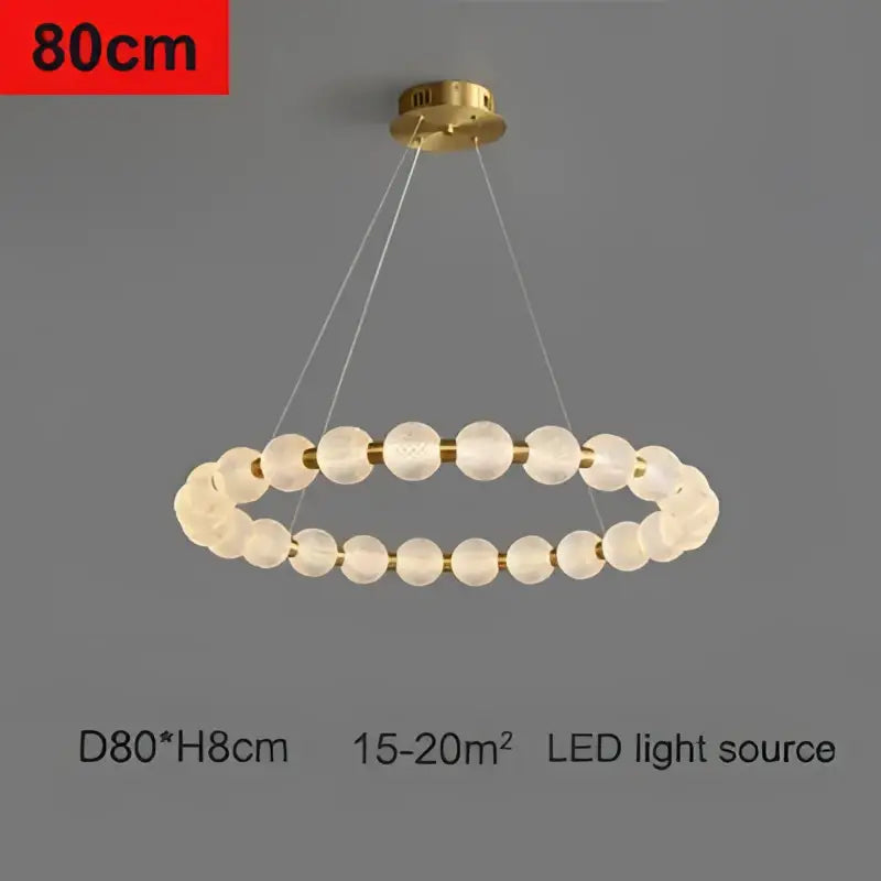 Modern gold glass ball led chandelier with frosted glass spheres suspended by cords for living room decorbites glass ball