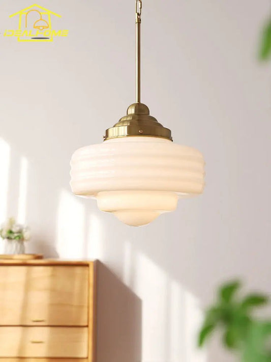 Modern Gold Glass Pendant Light - Decorbites