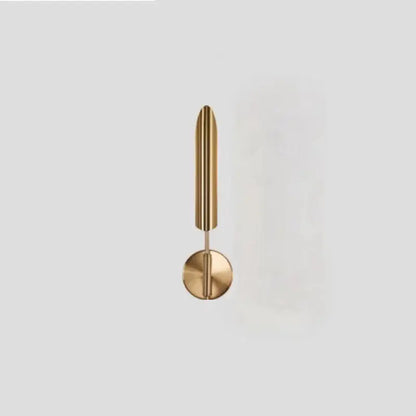 Modern gold metal wall sconce with polished brass finish and frosted globe for elegant bedroom decorbites gold metal lighting