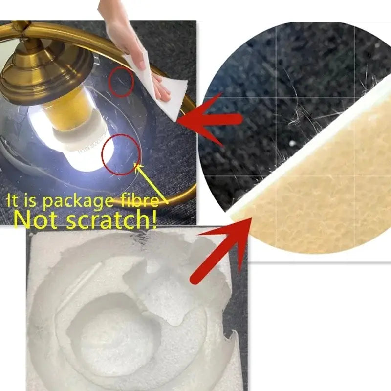 White soft non scratch protective packaging material used for modern gold ring glass globe pendant light for dining room