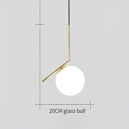 Modern gold ring pendant light with frosted glass sphere and sleek gold-toned metal arm for living room decorbites gold ring light fixture